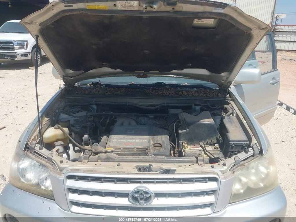 JTEGF21A630107540 2003 TOYOTA HIGHLANDER photo no. 10