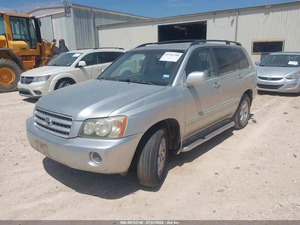 JTEGF21A630107540 2003 TOYOTA HIGHLANDER photo no. 2