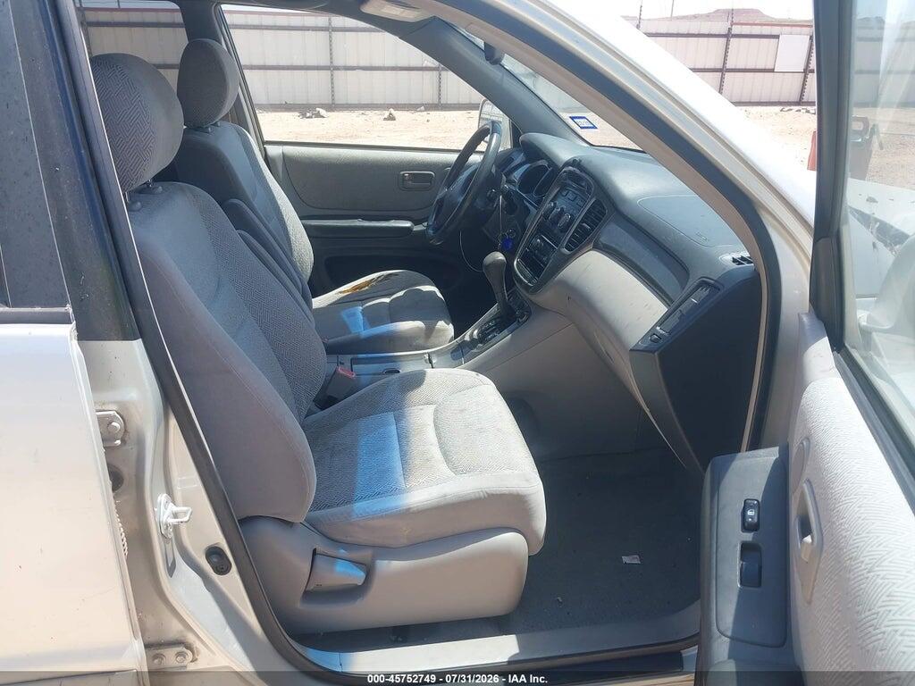 JTEGF21A630107540 2003 TOYOTA HIGHLANDER photo no. 5
