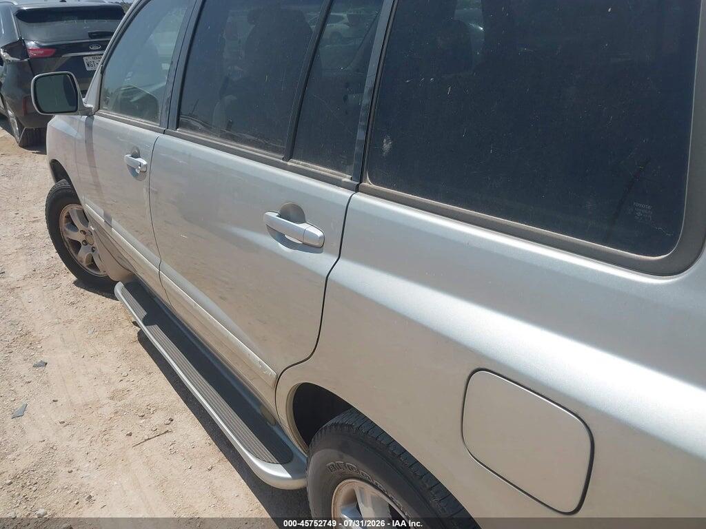 JTEGF21A630107540 2003 TOYOTA HIGHLANDER photo no. 6