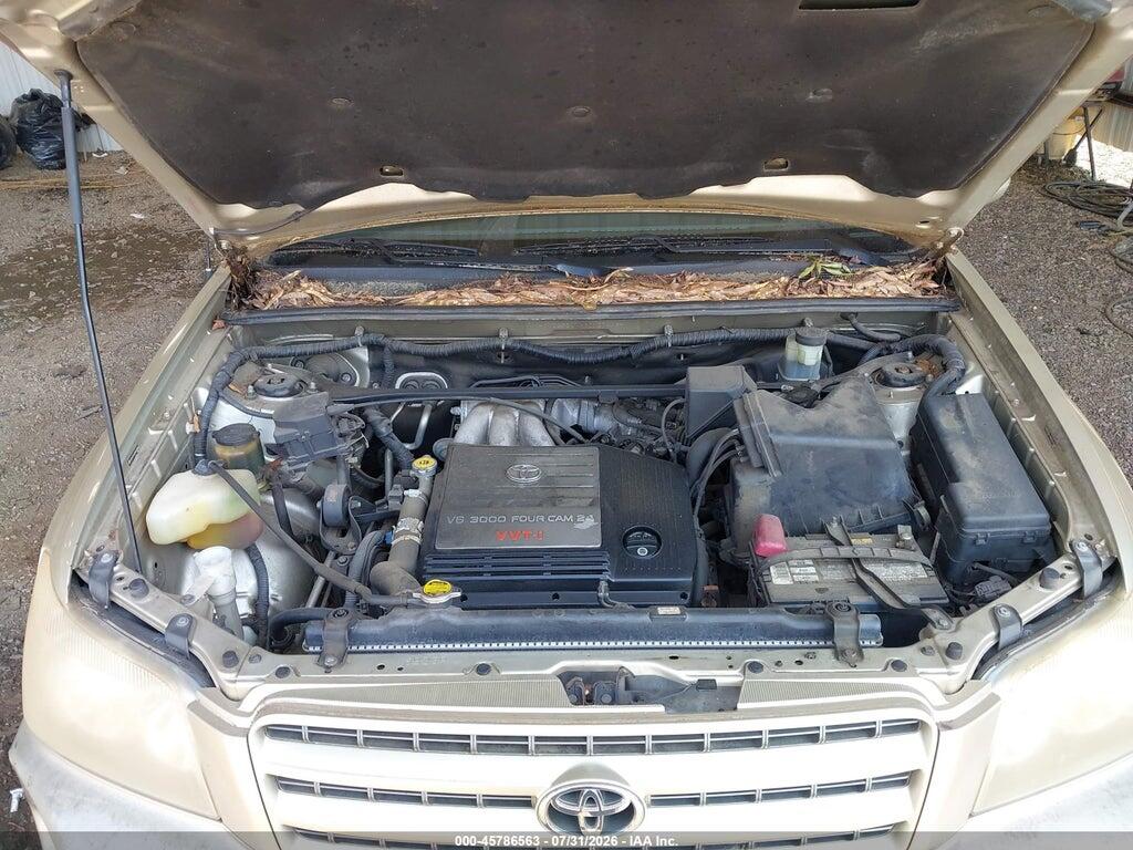JTEGF21A330107446 2003 TOYOTA HIGHLANDER photo no. 10