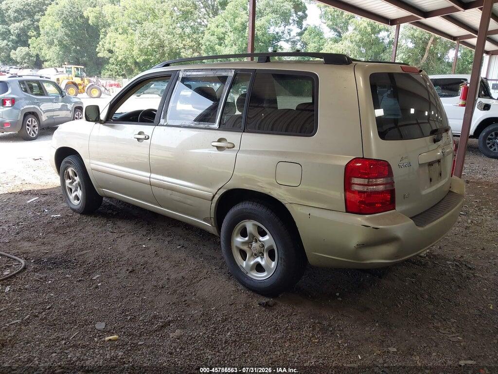 JTEGF21A330107446 2003 TOYOTA HIGHLANDER photo no. 3