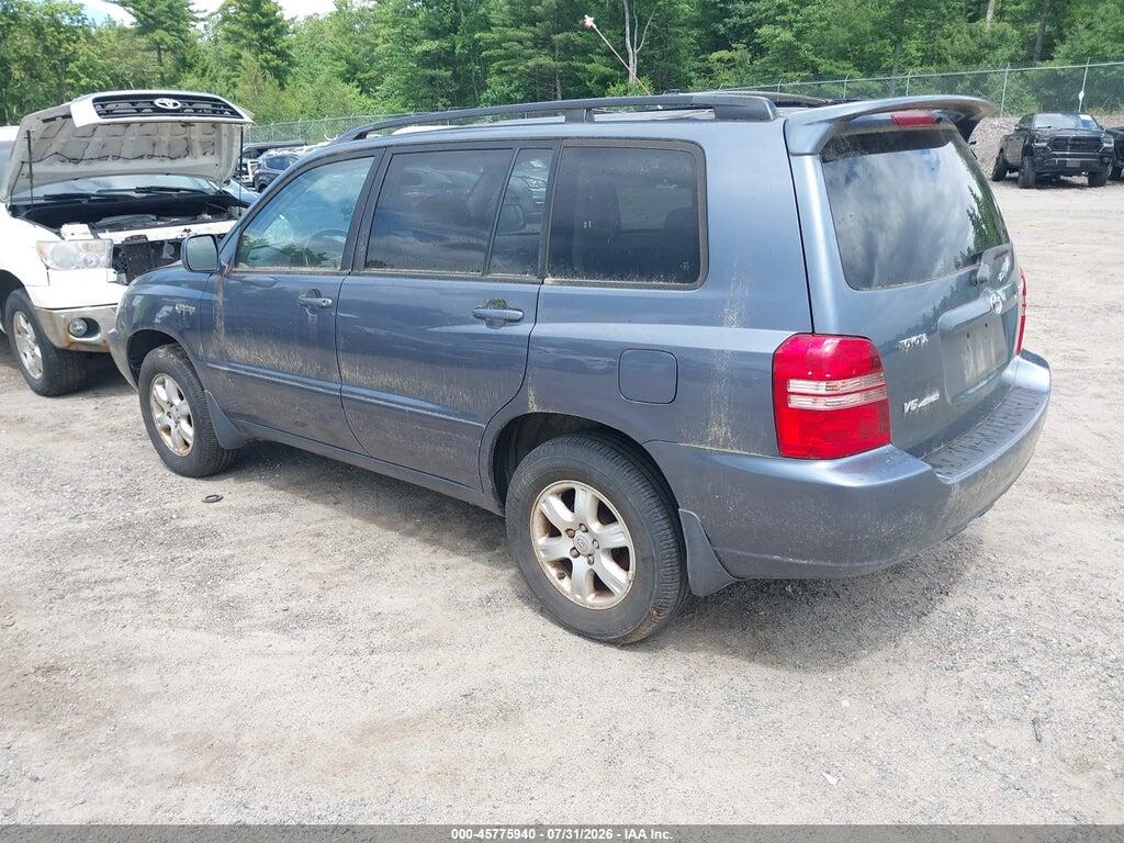 JTEHF21A430142341 2003 TOYOTA HIGHLANDER photo no. 3