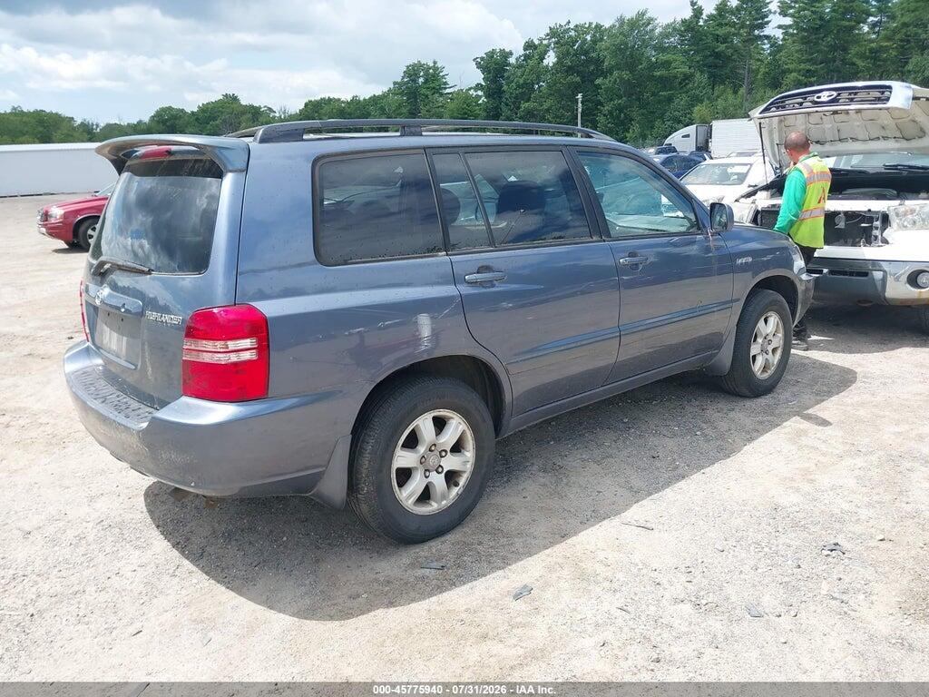 JTEHF21A430142341 2003 TOYOTA HIGHLANDER photo no. 4