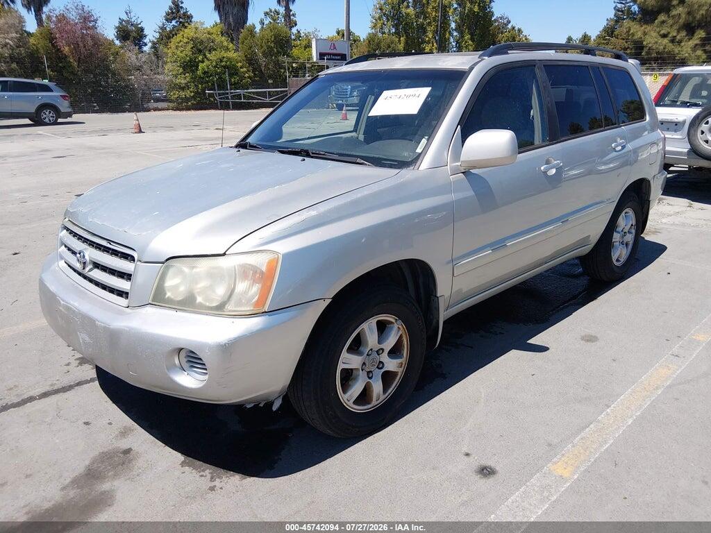 JTEGF21A330093337 2003 TOYOTA HIGHLANDER photo no. 2