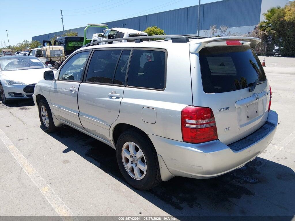 JTEGF21A330093337 2003 TOYOTA HIGHLANDER photo no. 3