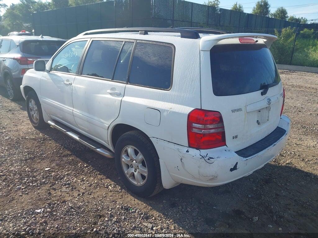 JTEHF21A030122099 2003 TOYOTA HIGHLANDER photo no. 3