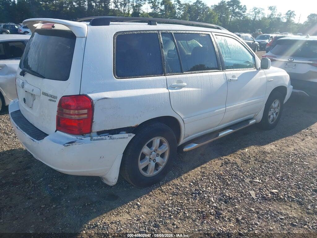 JTEHF21A030122099 2003 TOYOTA HIGHLANDER photo no. 4
