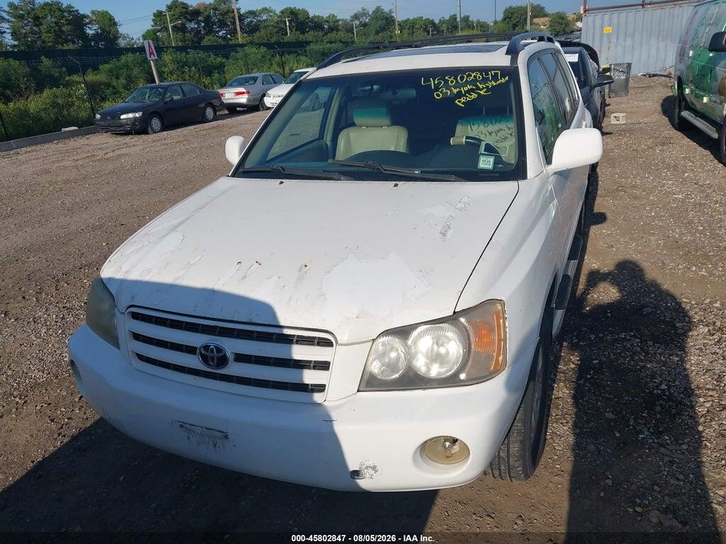 JTEHF21A030122099 2003 TOYOTA HIGHLANDER photo no. 6