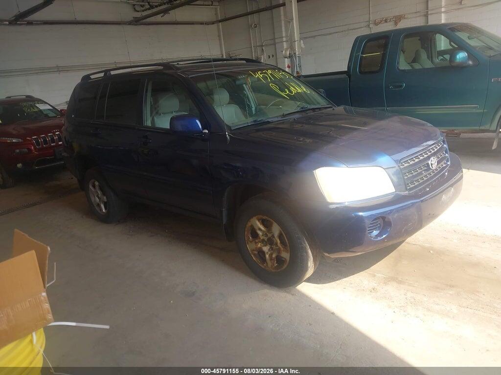 JTEGD21A330048968 2003 TOYOTA HIGHLANDER photo no. 1