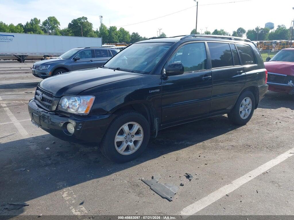 JTEGF21A730105148 2003 TOYOTA HIGHLANDER photo no. 2