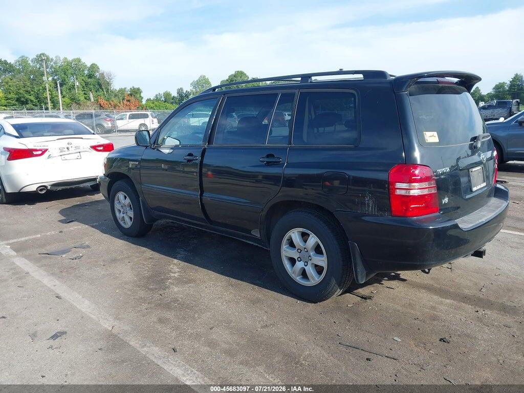 JTEGF21A730105148 2003 TOYOTA HIGHLANDER photo no. 3