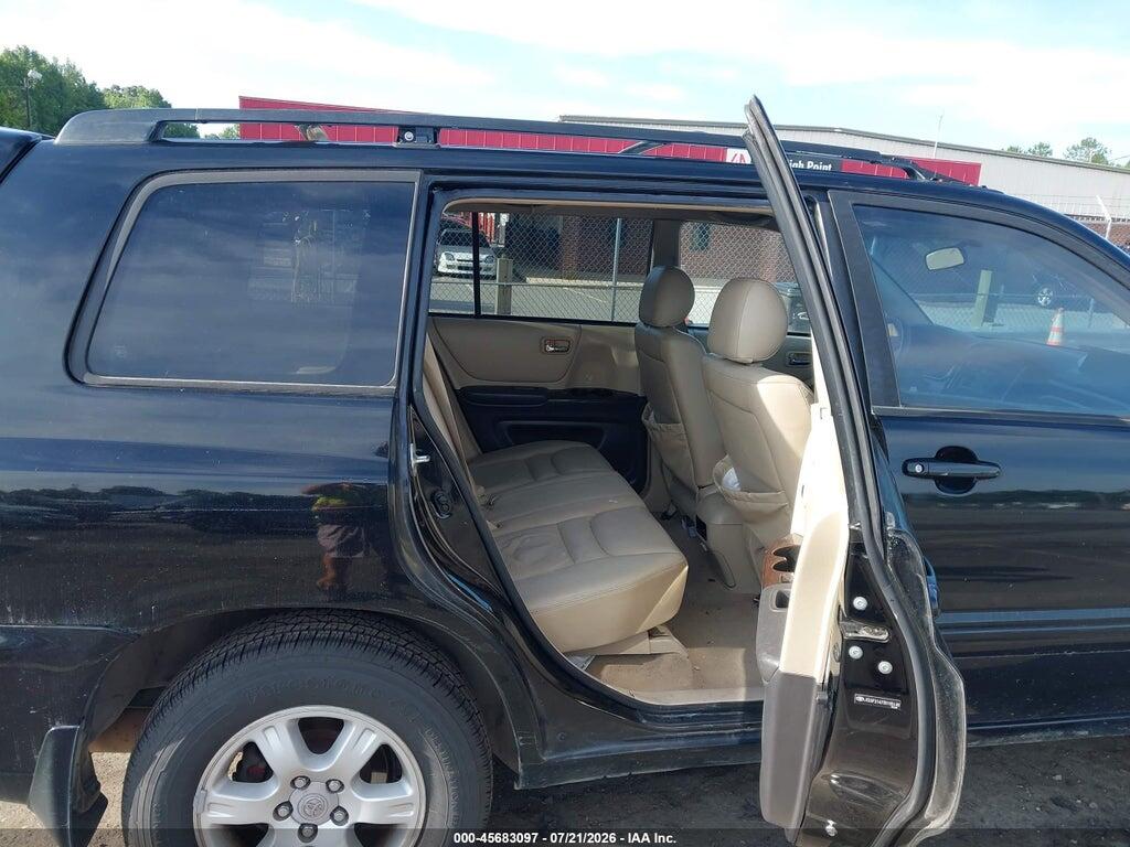 JTEGF21A730105148 2003 TOYOTA HIGHLANDER photo no. 8
