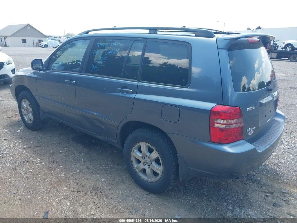 JTEHF21A830112145 2003 TOYOTA HIGHLANDER photo no. 3