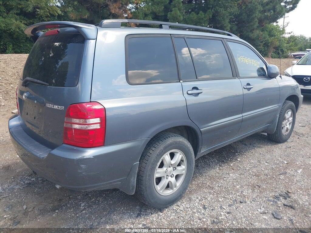 JTEHF21A830112145 2003 TOYOTA HIGHLANDER photo no. 4