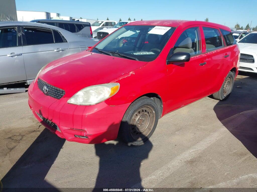 2T1KR32E33C047834 2003 TOYOTA MATRIX photo no. 2