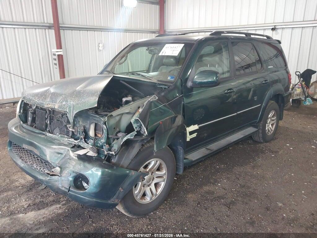 5TDBT48A93S138982 2003 TOYOTA SEQUOIA photo no. 2