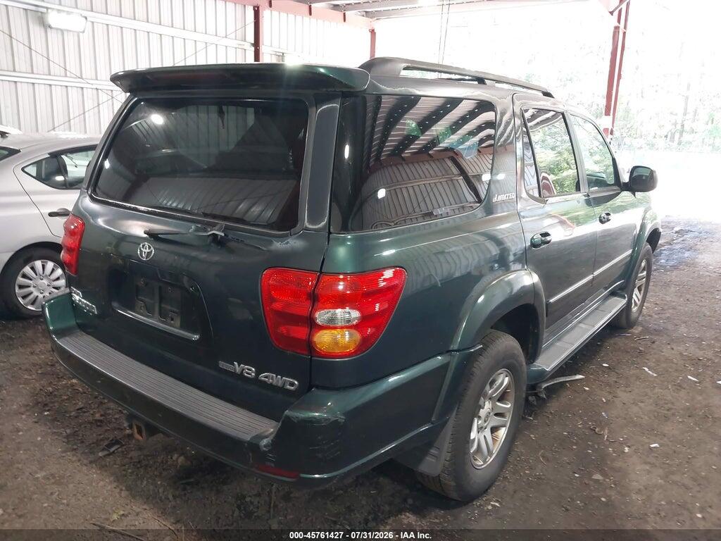 5TDBT48A93S138982 2003 TOYOTA SEQUOIA photo no. 4