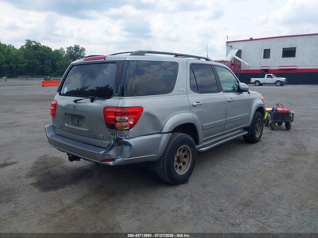 5TDBT44A33S139941 2003 TOYOTA SEQUOIA photo no. 4