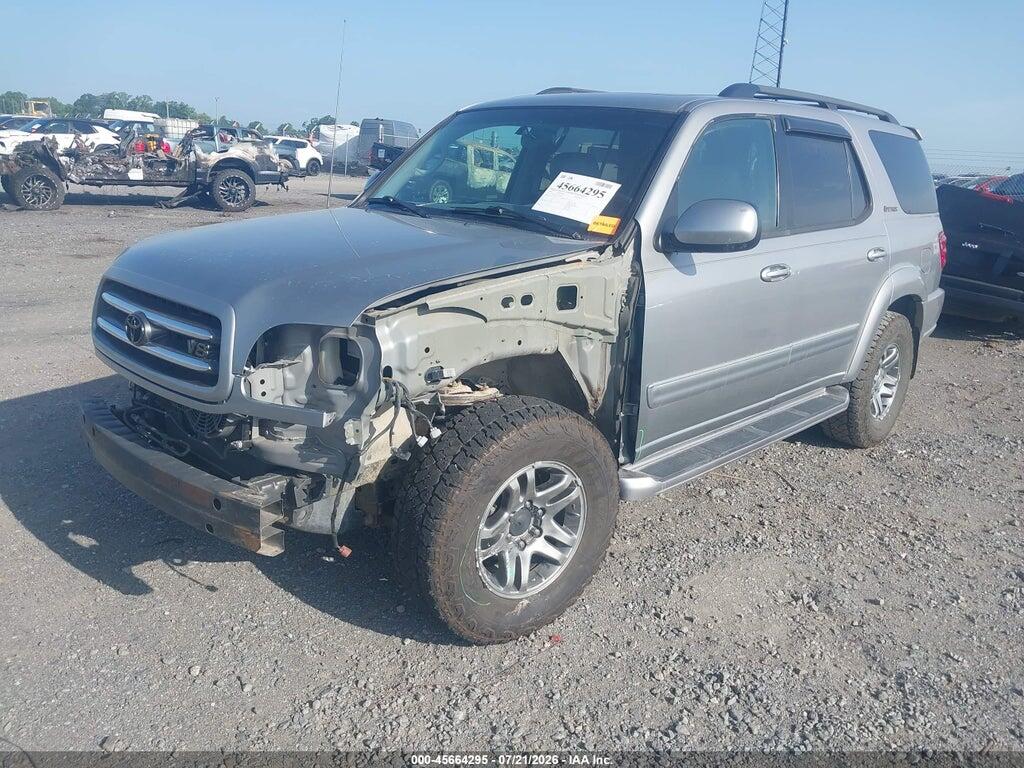 5TDBT48A13S190171 2003 TOYOTA SEQUOIA photo no. 2