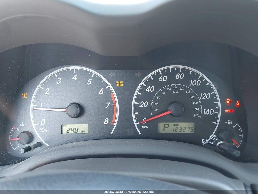 1NXBU40E59Z039927 2009 TOYOTA COROLLA photo no. 7