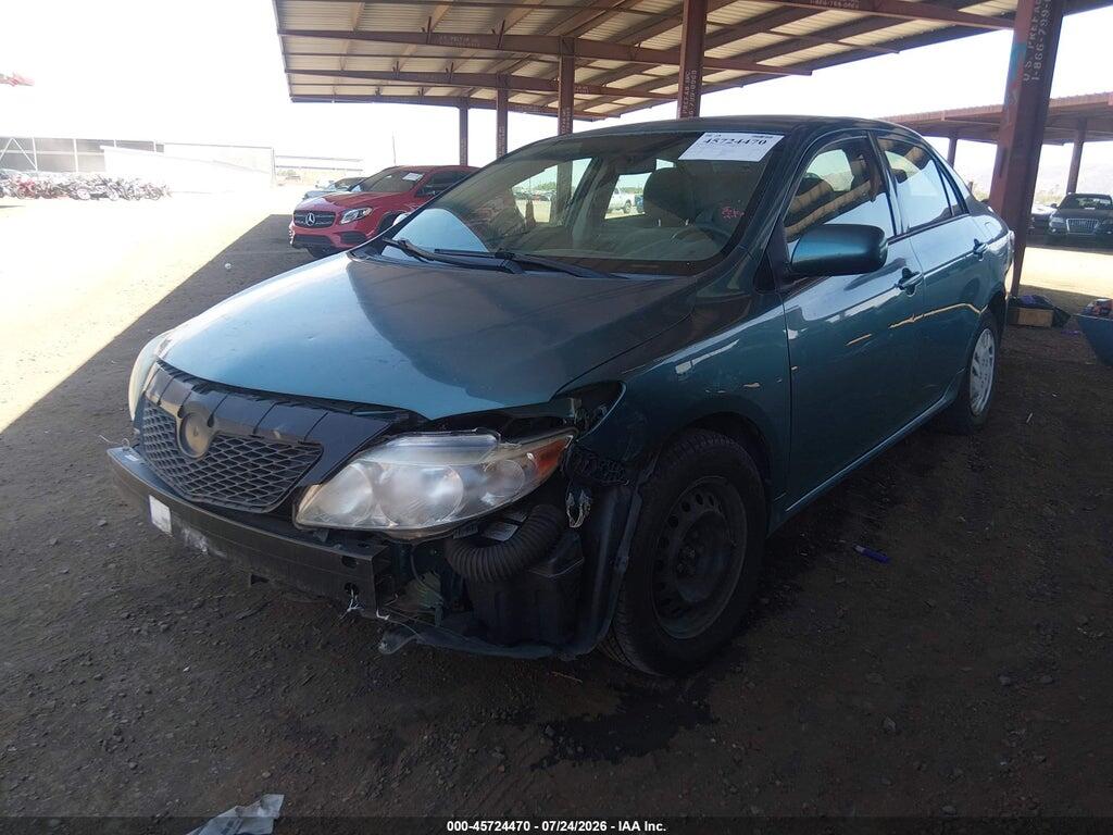 2T1BU40E59C182555 2009 TOYOTA COROLLA photo no. 2