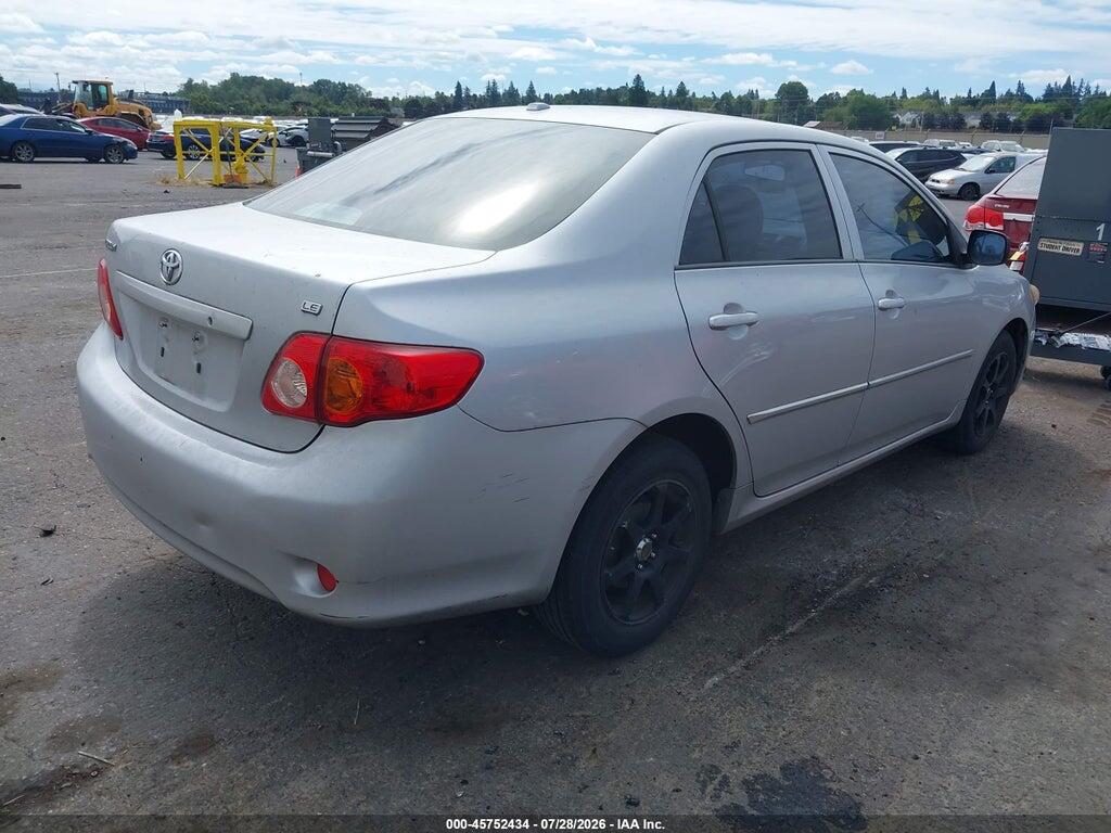 JTDBL40EX99051050 2009 TOYOTA COROLLA photo no. 4