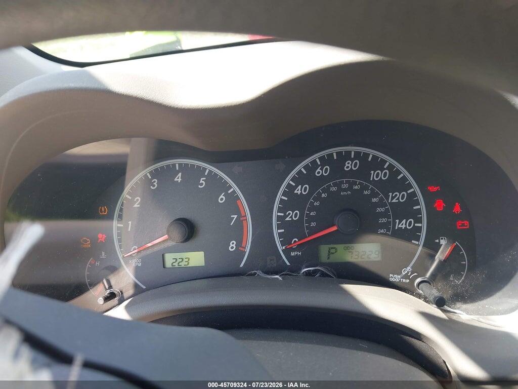 1NXBU40EX9Z062782 2009 TOYOTA COROLLA photo no. 7