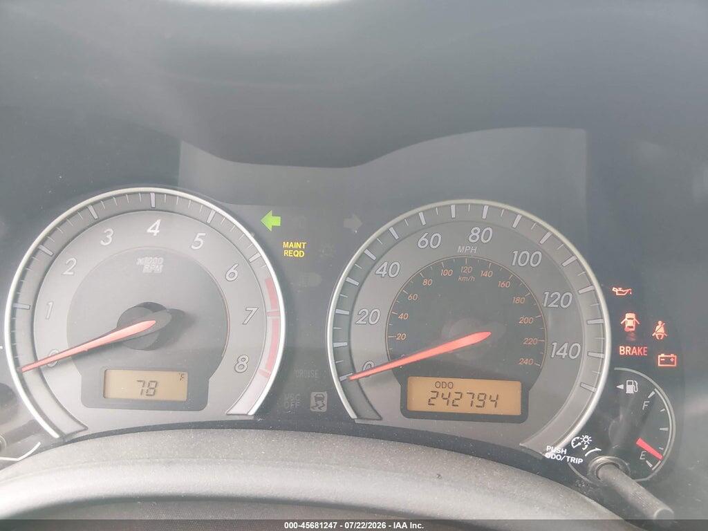 2T1BE40E29C027278 2009 TOYOTA COROLLA photo no. 7