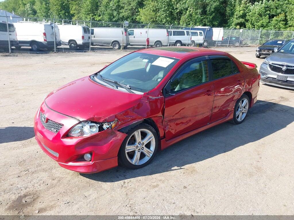2T1BE40E69C001136 2009 TOYOTA COROLLA photo no. 2