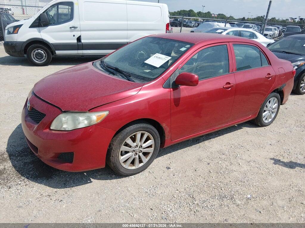 JTDBL40E69J044742 2009 TOYOTA COROLLA photo no. 2