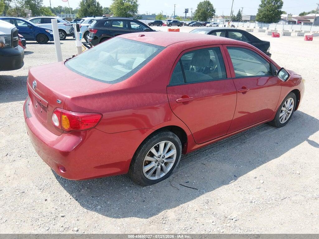 JTDBL40E69J044742 2009 TOYOTA COROLLA photo no. 4