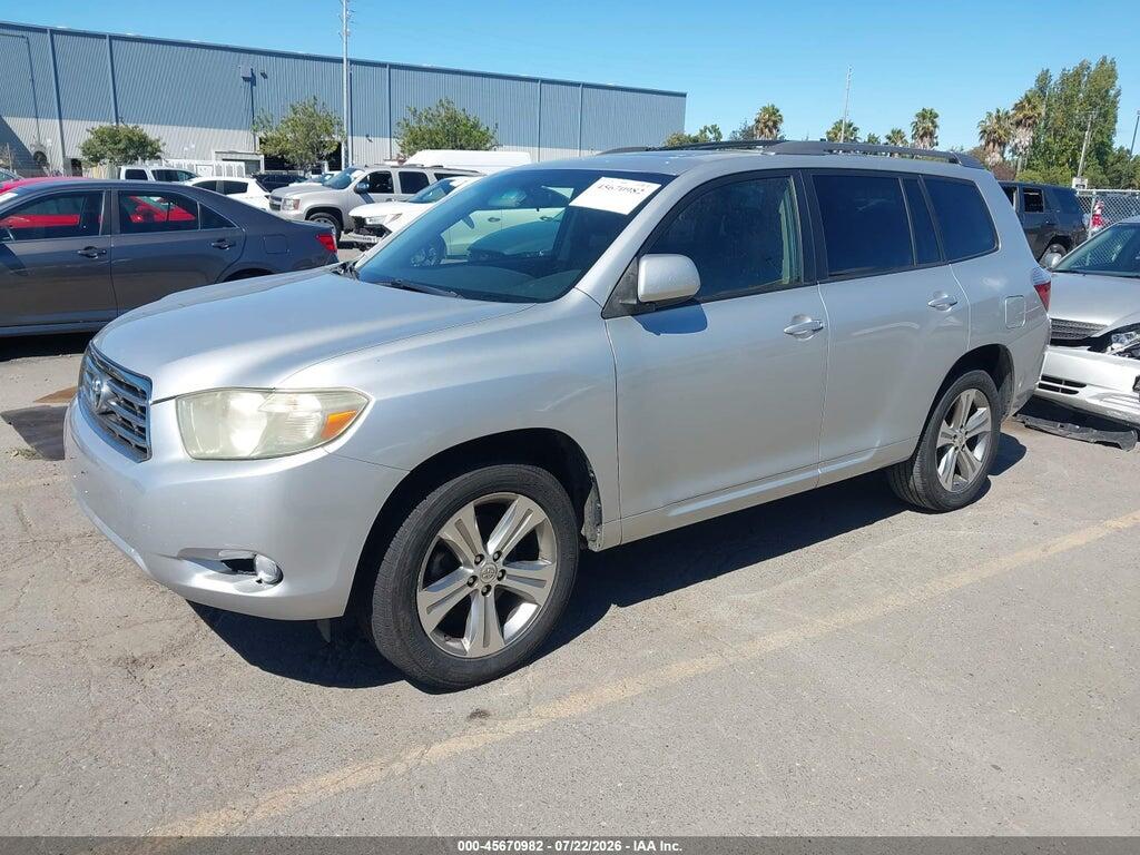 JTEDS43A592076494 2009 TOYOTA HIGHLANDER photo no. 2