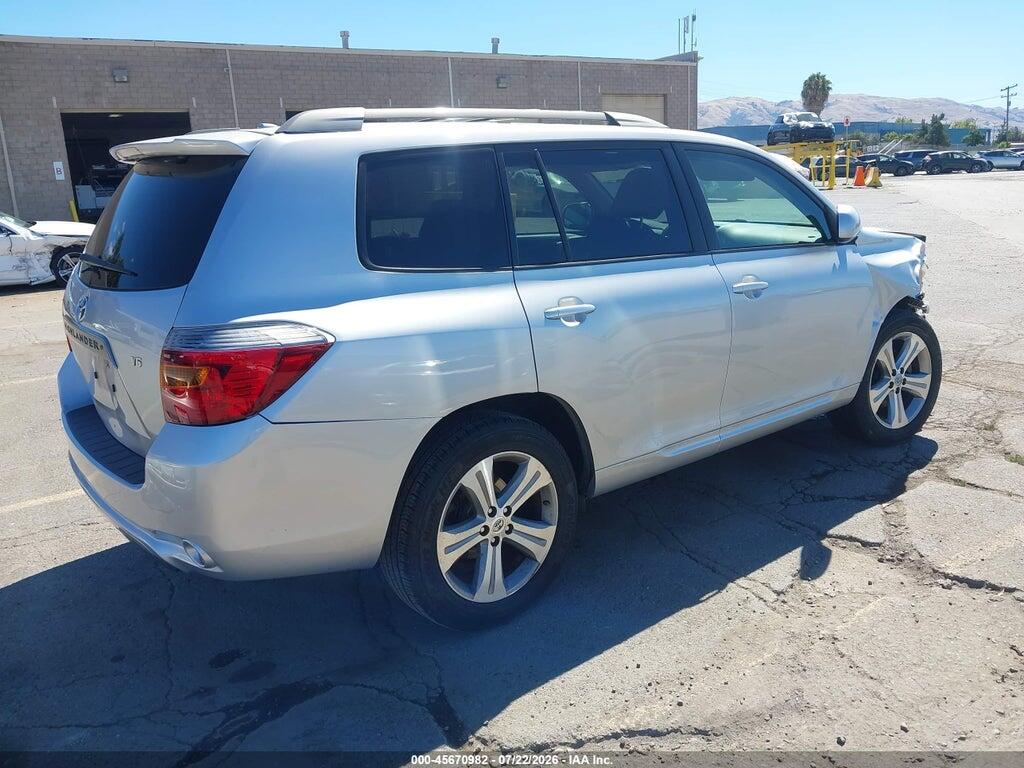 JTEDS43A592076494 2009 TOYOTA HIGHLANDER photo no. 4