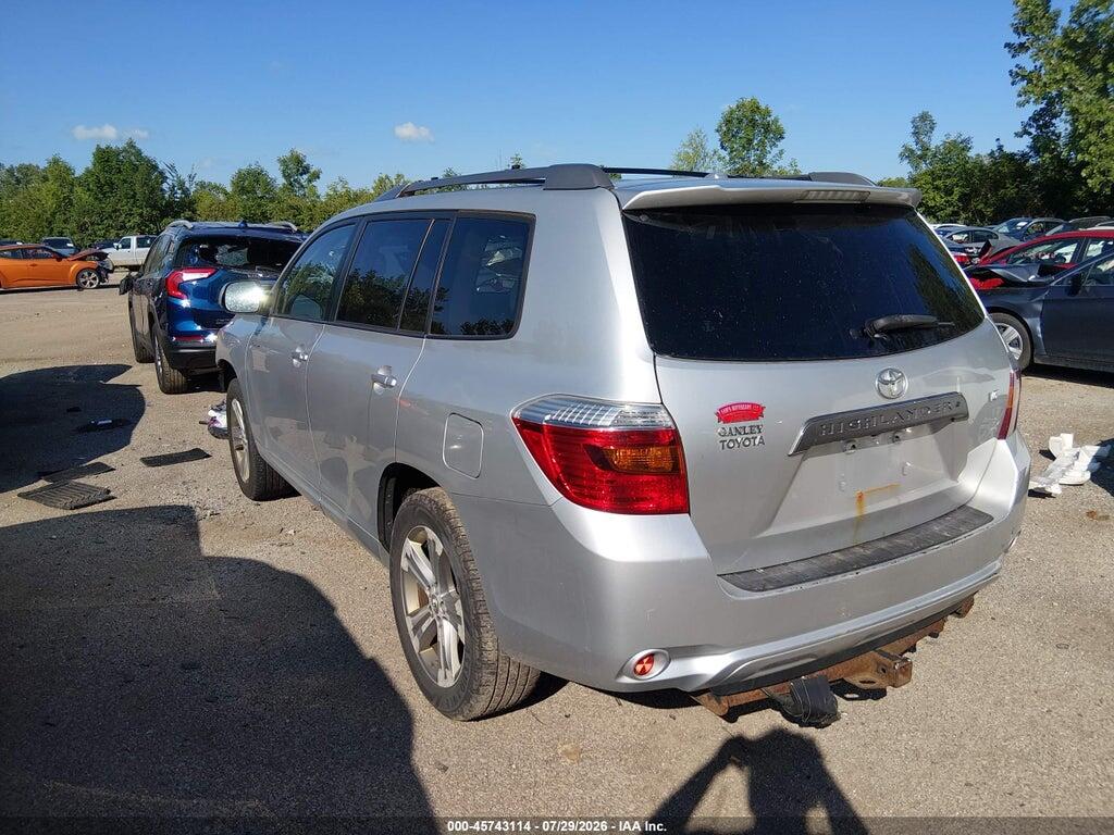 JTEDS43A992073713 2009 TOYOTA HIGHLANDER photo no. 3