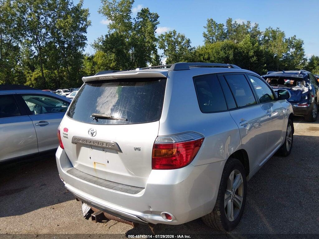 JTEDS43A992073713 2009 TOYOTA HIGHLANDER photo no. 4