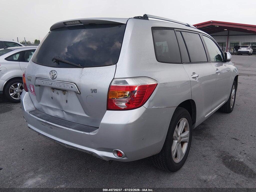JTEDS42A092080082 2009 TOYOTA HIGHLANDER photo no. 4