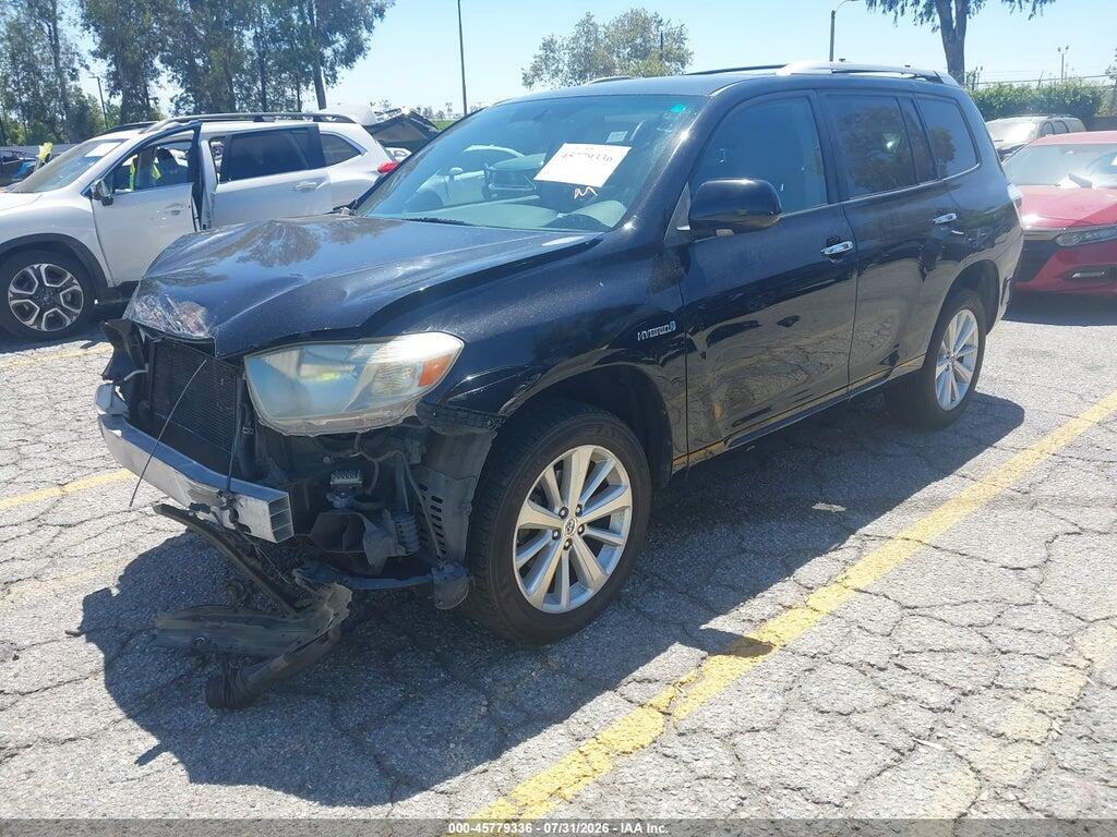 JTEEW44A192032810 2009 TOYOTA HIGHLANDER HYBRID photo no. 2