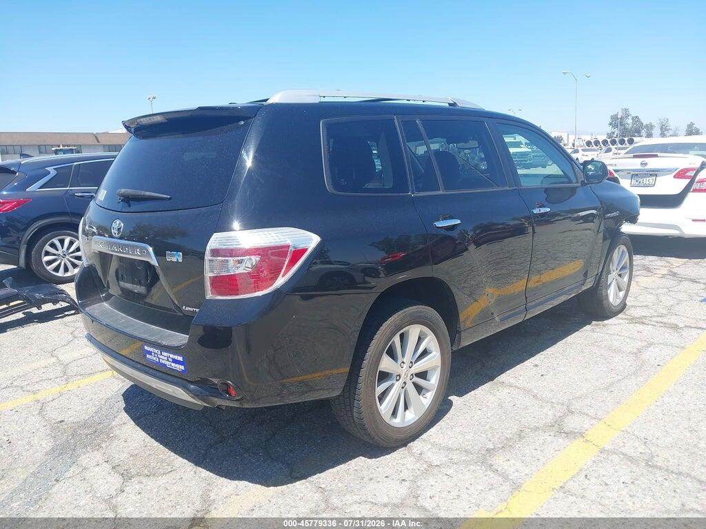 JTEEW44A192032810 2009 TOYOTA HIGHLANDER HYBRID photo no. 4