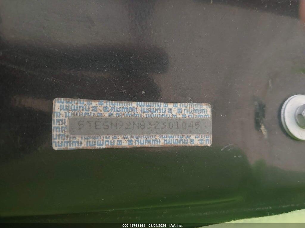 5TESN92N83Z301045 2003 TOYOTA TACOMA photo no. 9