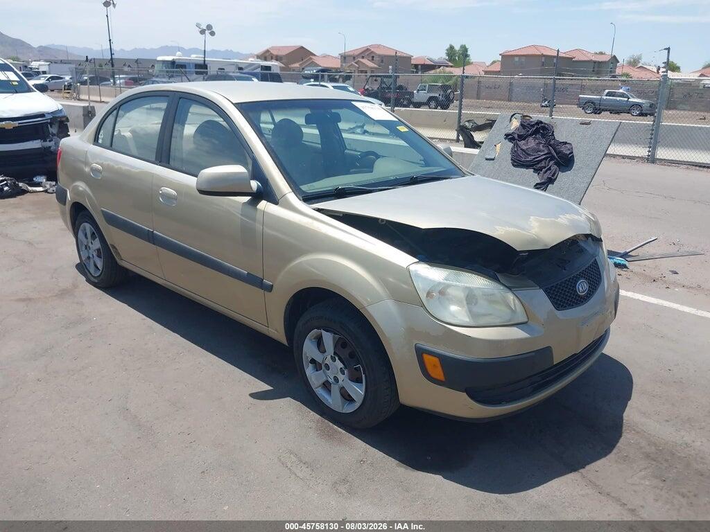 KNADE123X66070494 2006 KIA RIO photo no. 1