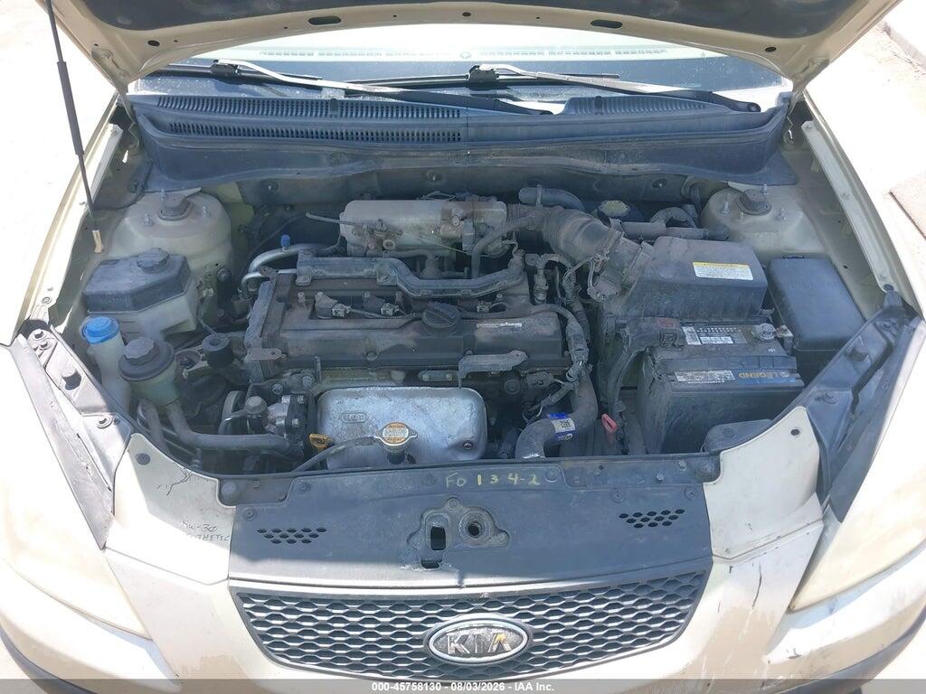 KNADE123X66070494 2006 KIA RIO photo no. 10