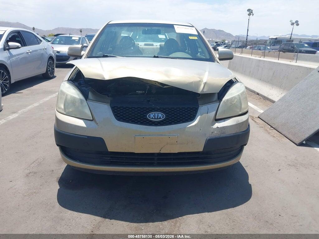 KNADE123X66070494 2006 KIA RIO photo no. 12
