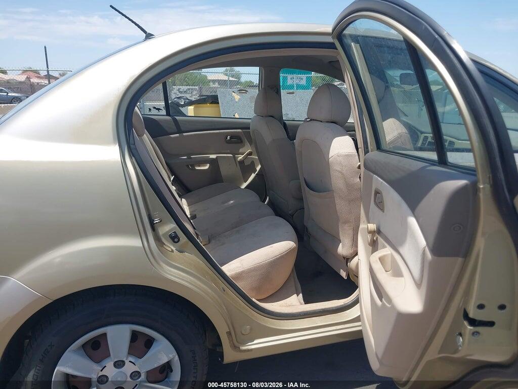 KNADE123X66070494 2006 KIA RIO photo no. 8