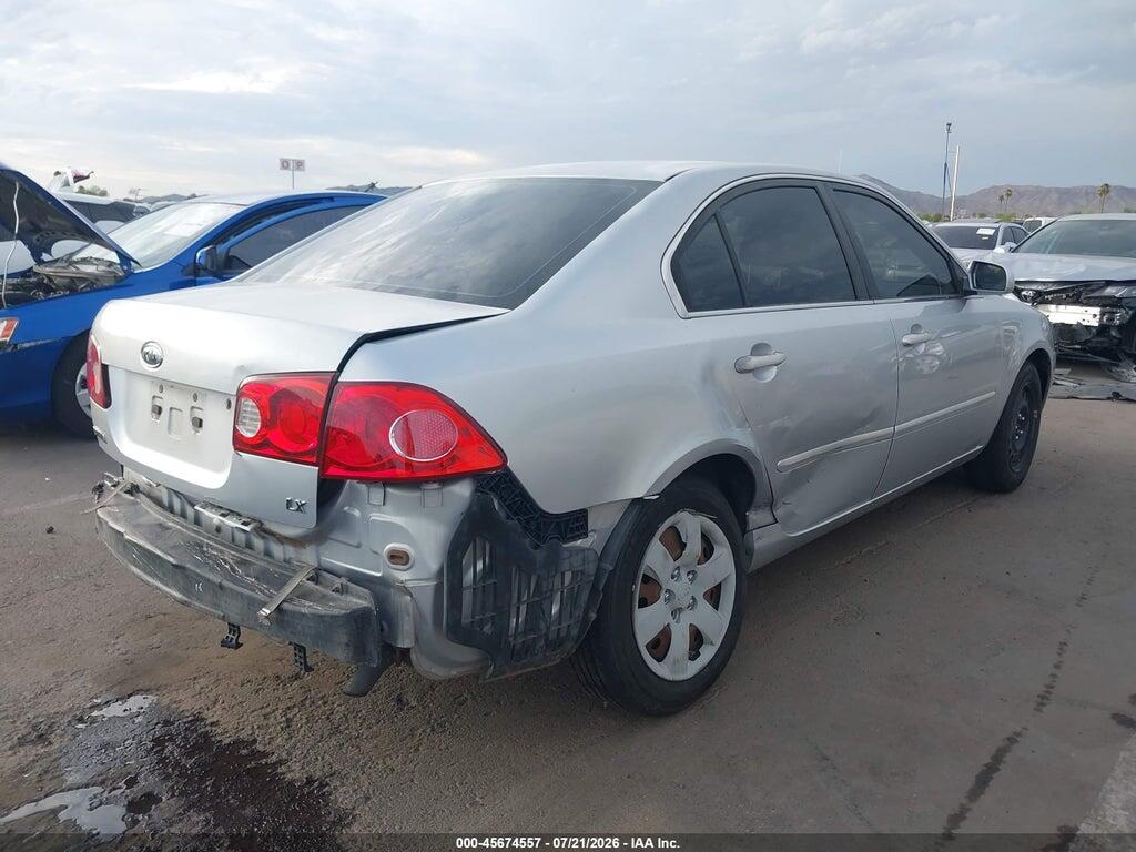 KNAGE123965055732 2006 KIA OPTIMA photo no. 4