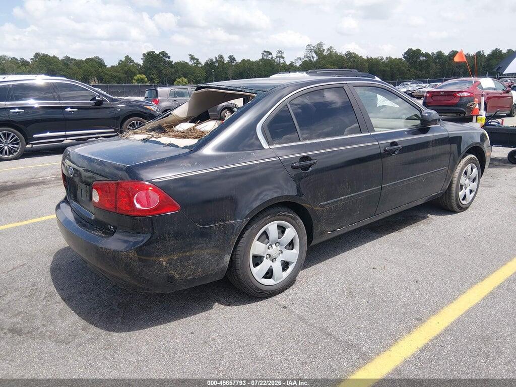 KNAGE123465045836 2006 KIA OPTIMA photo no. 4