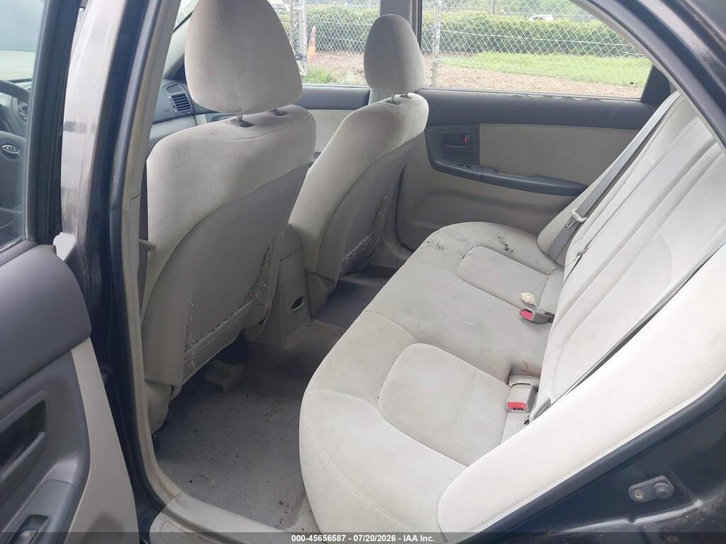 KNAFE121165298400 2006 KIA SPECTRA photo no. 8