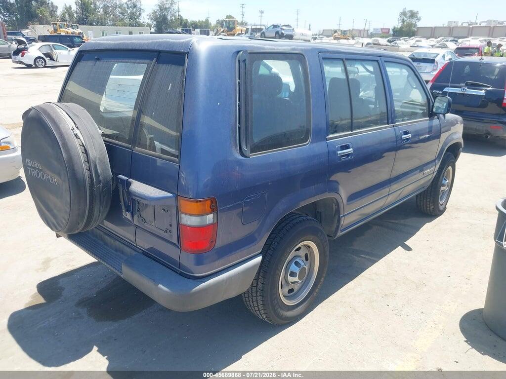 JACDH58V7R7932089 1994 ISUZU TROOPER photo no. 4