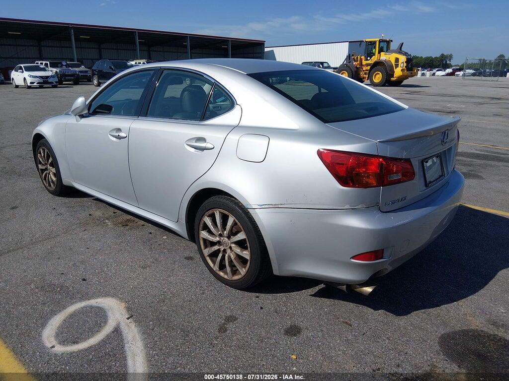 JTHCK262062002824 2006 LEXUS IS 250 photo no. 3