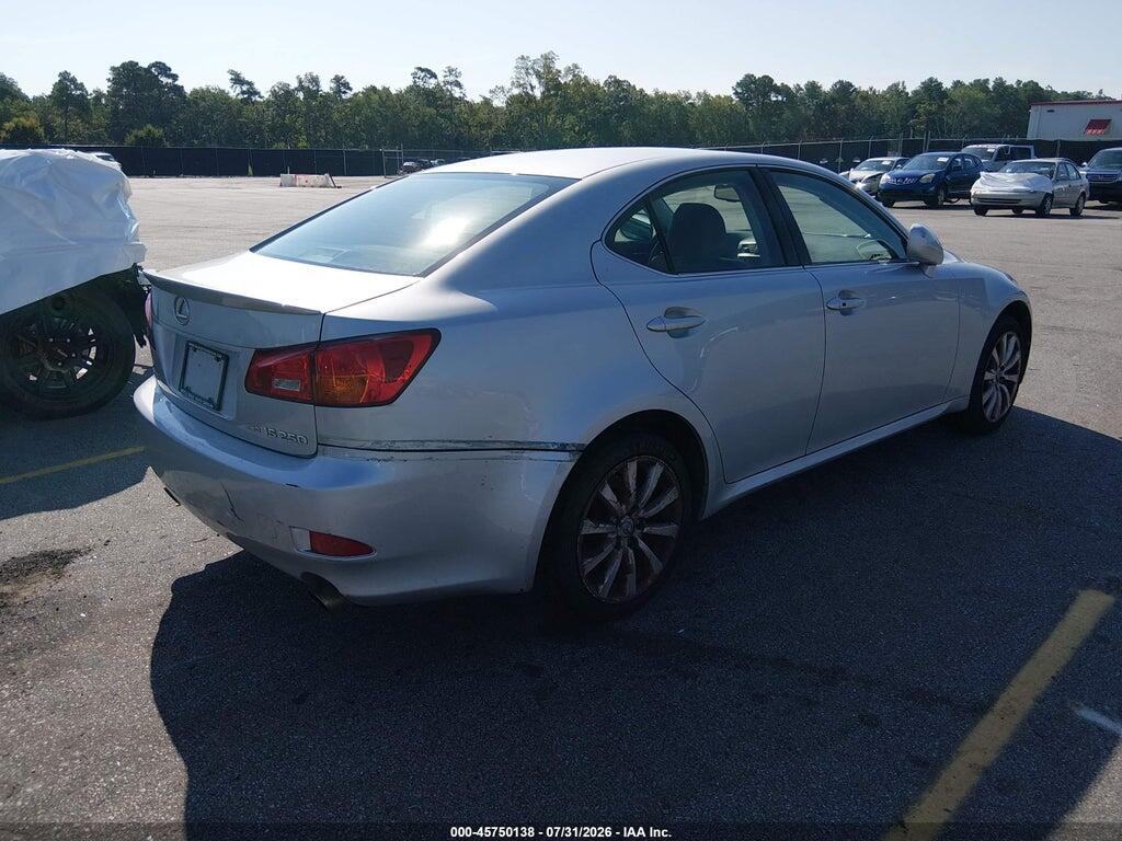 JTHCK262062002824 2006 LEXUS IS 250 photo no. 4